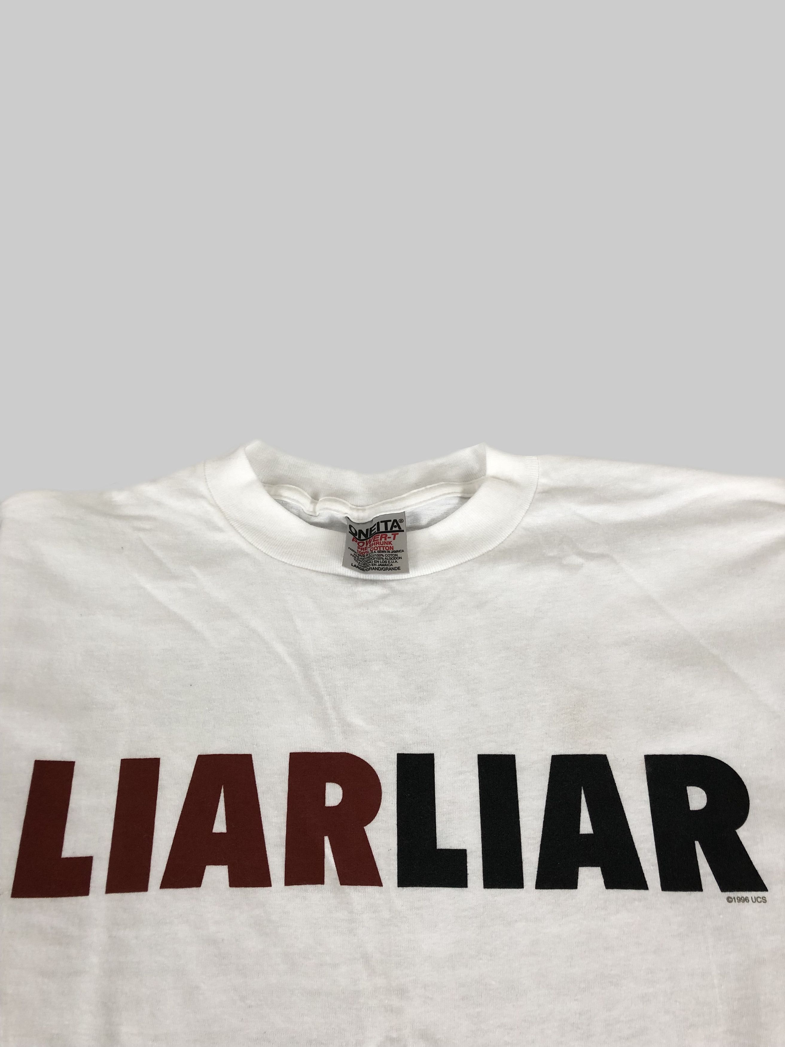 Vintage Vintage 1996 Liar Liar Promo (Jim Carrey Nutty Professor) Size US L / EU 52-54 / 3 - 3 Thumbnail