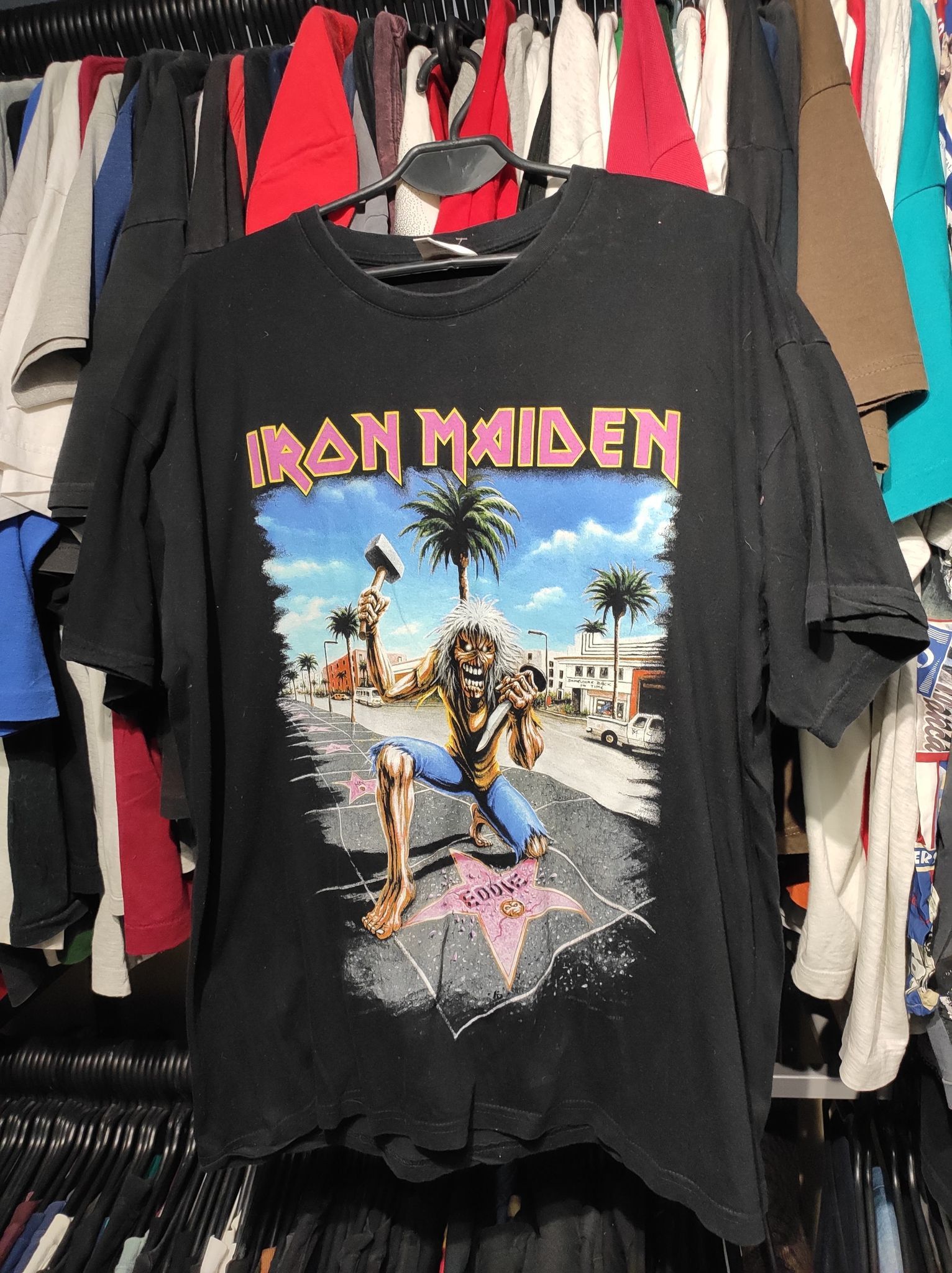 Band Tees 00s iron maiden tshirt Size US XL / EU 56 / 4 - 1 Thumbnail