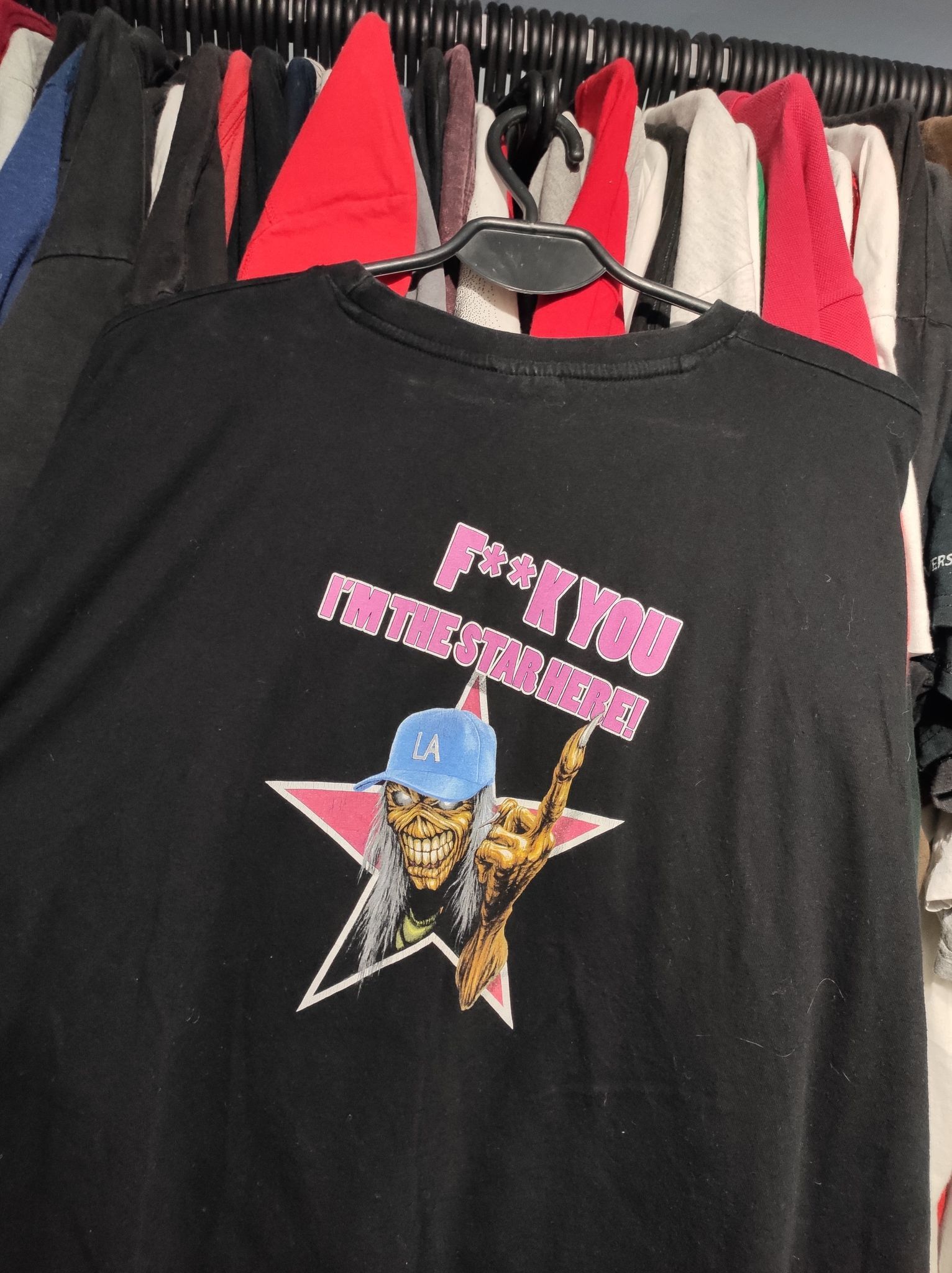 Band Tees 00s iron maiden tshirt Size US XL / EU 56 / 4 - 2 Thumbnail