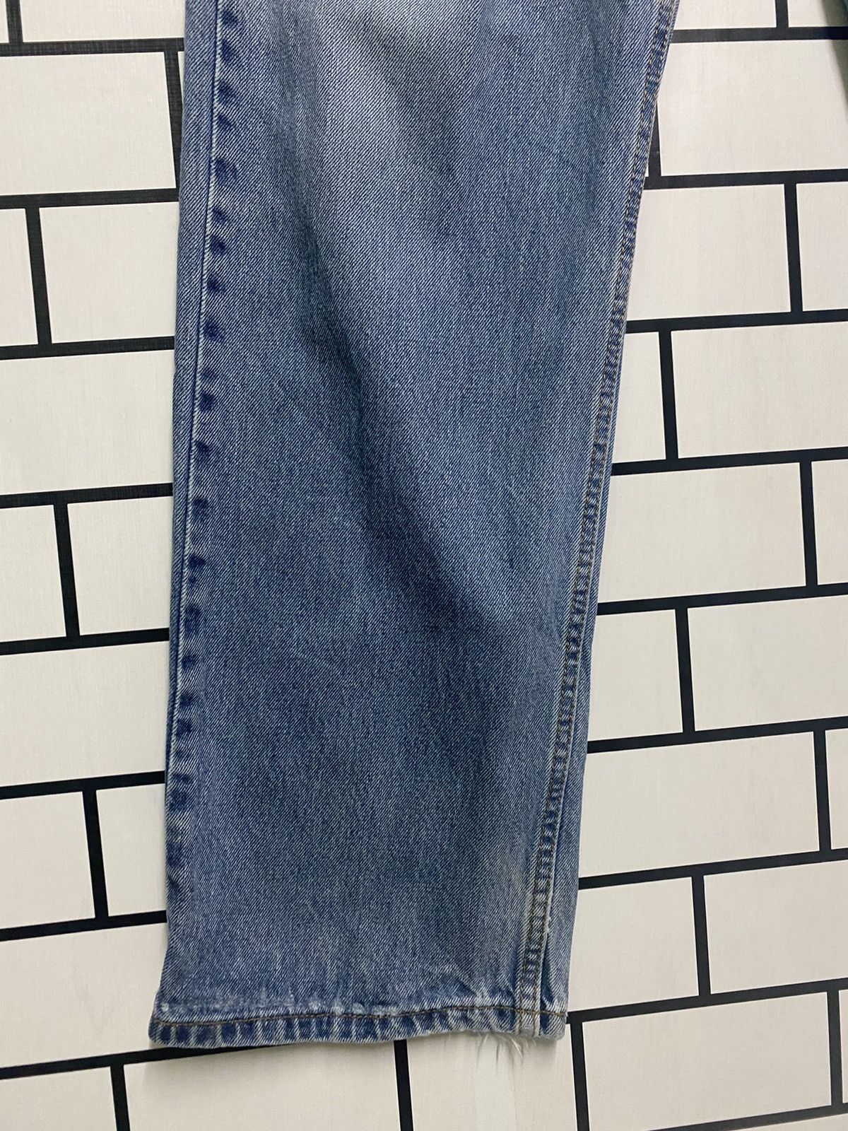 Levi's × Vintage Vintage LEVIS 505 Regular Fit Light Wash Denim - L31 Size US 36 / EU 52 - 6 Thumbnail