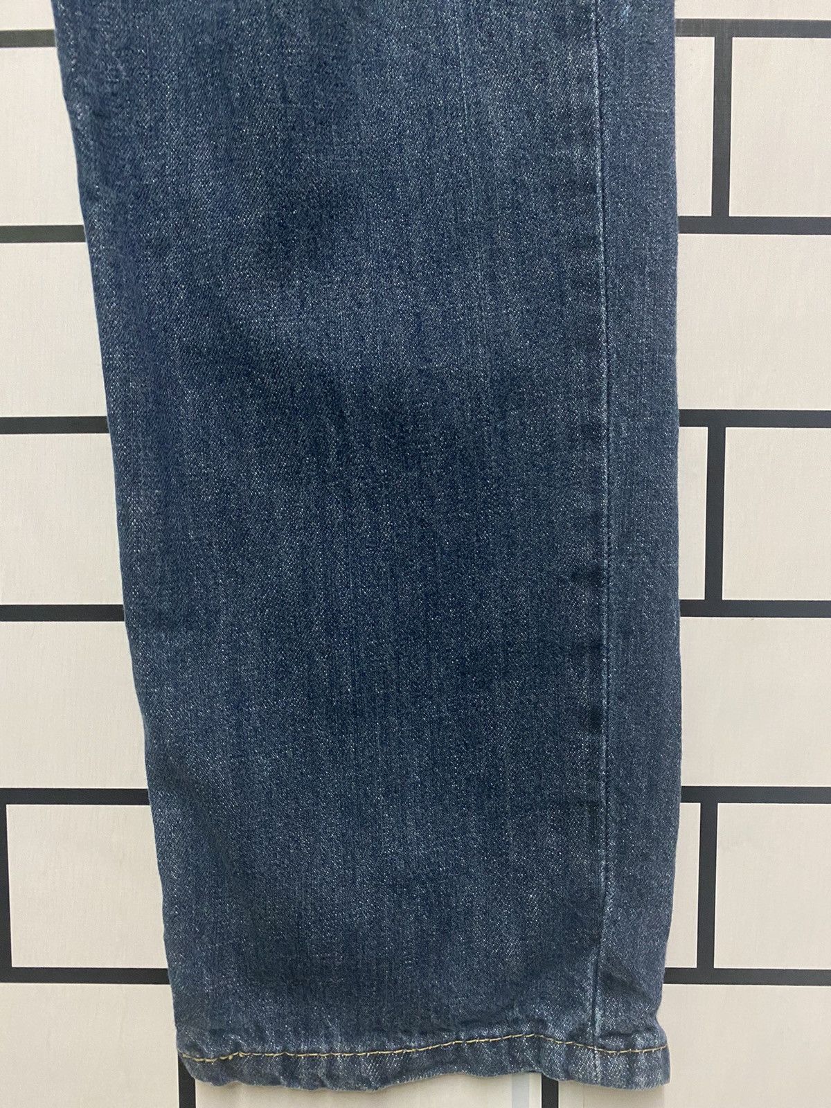 Levi's × Vintage Vintage LEVIS 550 Mid Blue Paint Splashed Jeans - L32 Size US 32 / EU 48 - 7 Thumbnail