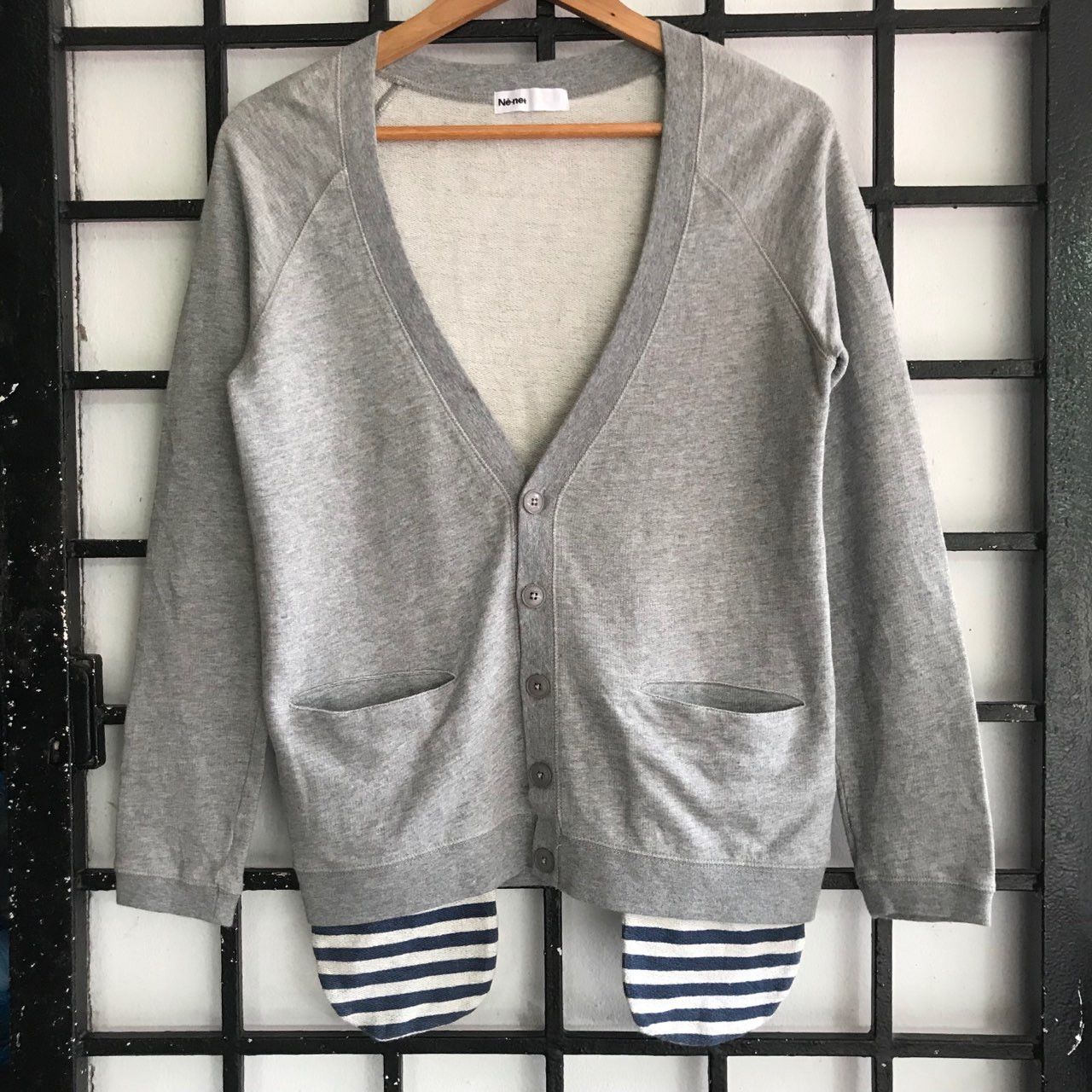 Issey Miyake 💣 OFFER Vtg NE NET by ISSEY MIYAKE Cardigan Size US S / EU 44-46 / 1 - 1 Thumbnail
