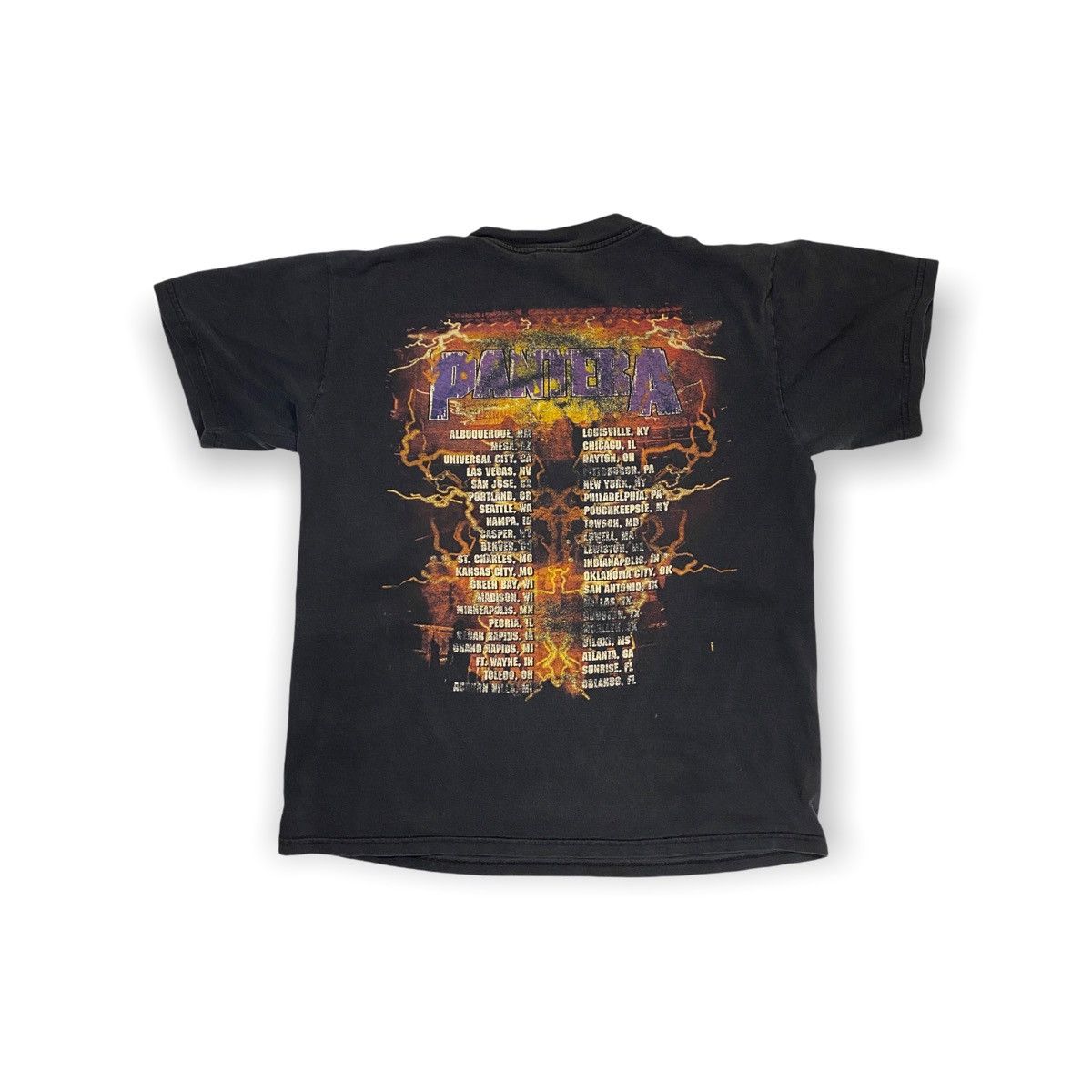 Band Tees × Vintage 00s Pantera Band Tee Size US L / EU 52-54 / 3 - 2 Thumbnail