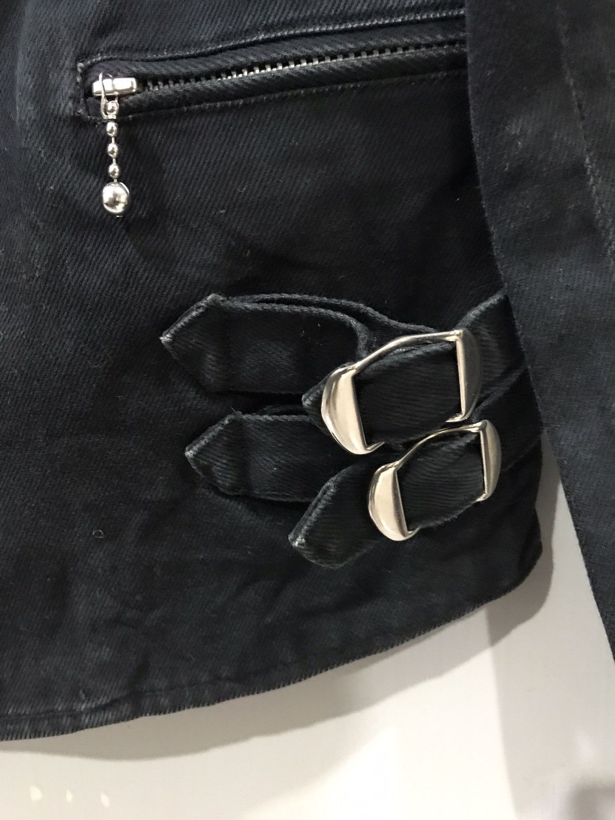Japanese Brand SEXY DYNAMITE Assymetrical Punk Zipper Bondage Jacket Size US XS / EU 42 / 0 - 8 Thumbnail
