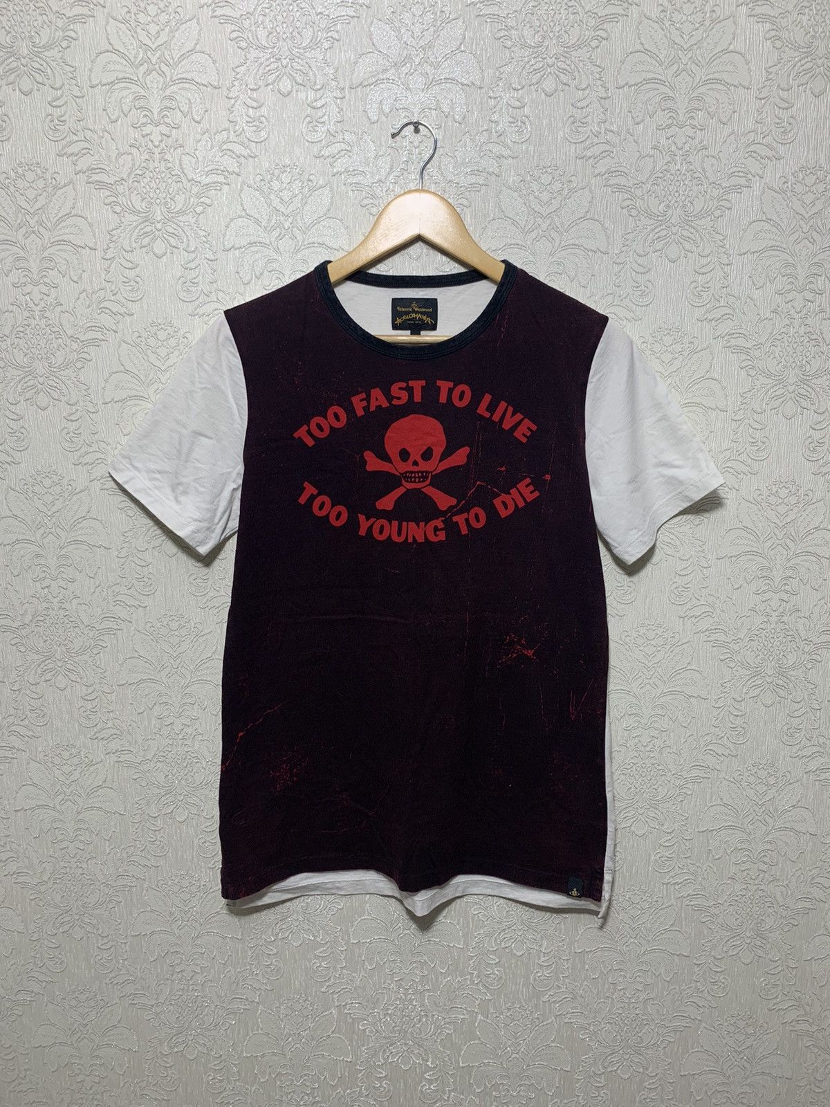 Vivienne Westwood too fast to live too young to die t shirt