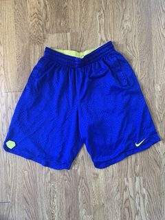 Trillest Nipsey Hussle LA Lakers Blue Swingman Basketball Shorts