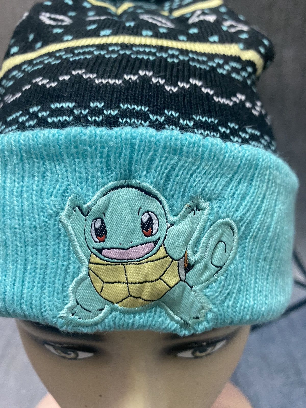 Pokemon Pokemon Squirtle Character Native Design Beanie Hat Size ONE SIZE - 2 Thumbnail