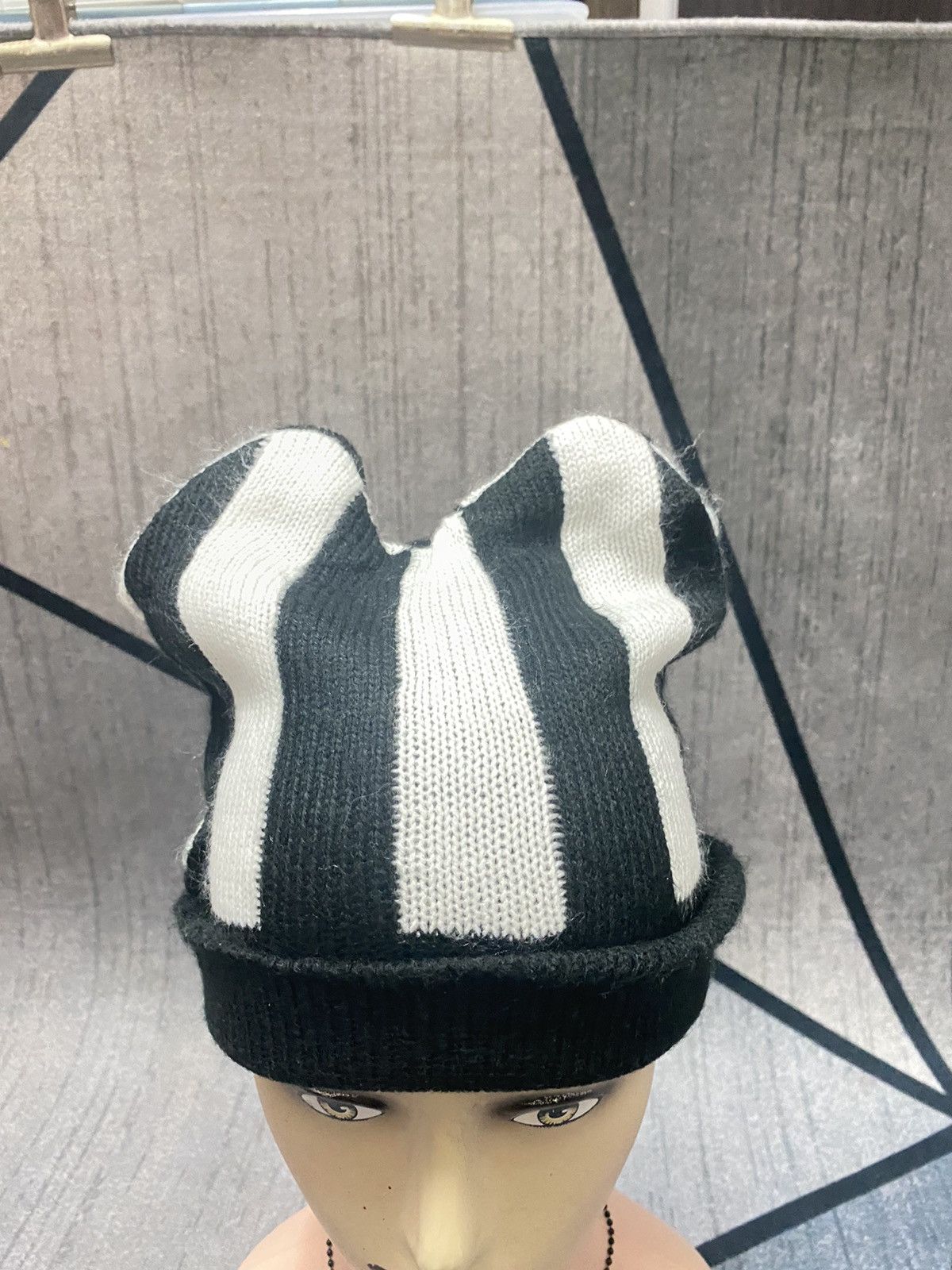 Japanese Brand Unknown Brand Beanie Horn Hat Size ONE SIZE - 2 Thumbnail