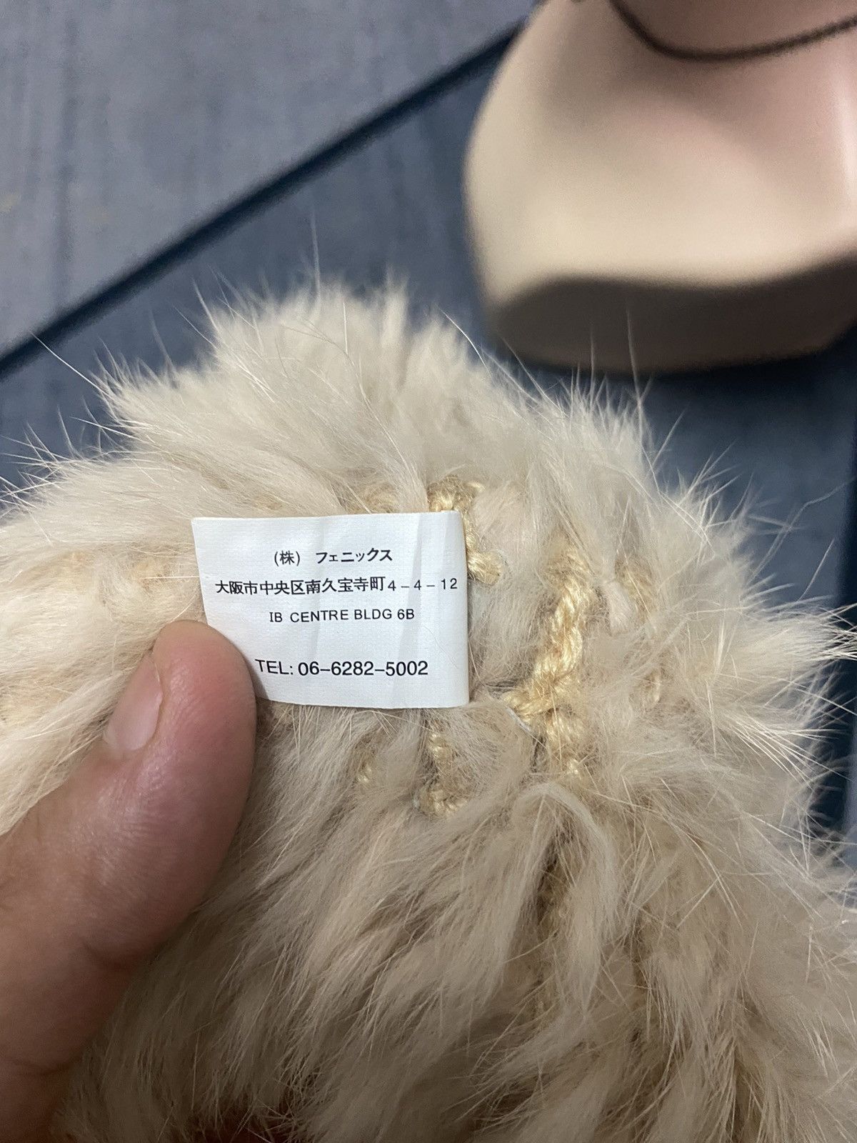 Japanese Brand Unknown Brand fur Nice Beanie Hat Size ONE SIZE - 4 Thumbnail