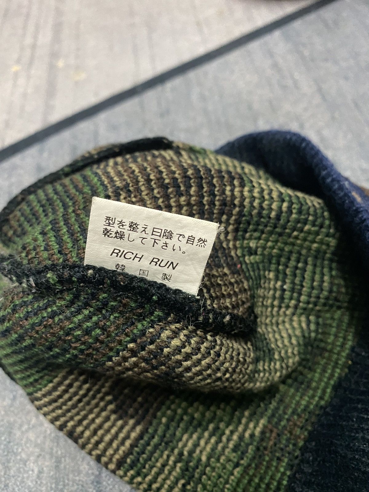 Japanese Brand Japanese Brand Rich Fun Camo Design Military Beanie Hat Size ONE SIZE - 5 Thumbnail