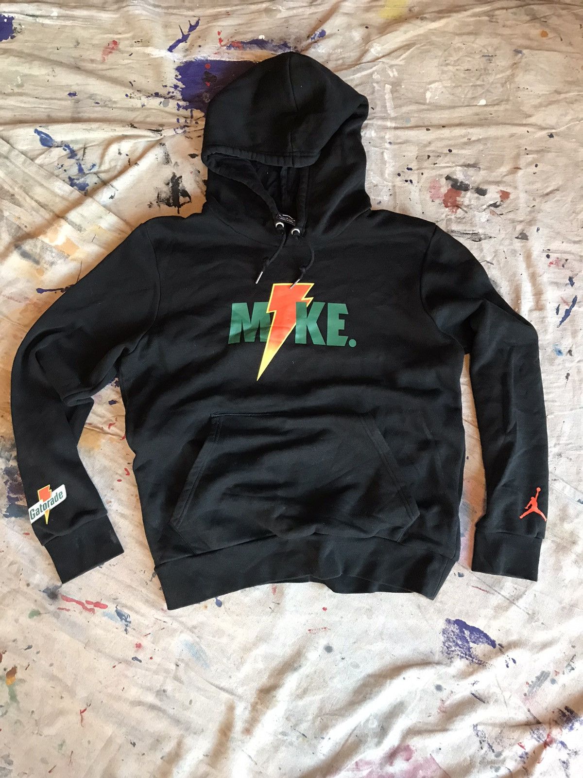 Gatorade Jordan Brand Jordan Brand Black Like Mike Hoodie Grailed