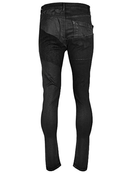 Rick Owens × Rick Owens Drkshdw NEW 🔥 TYRONE COMBO COLLAGE DENIM PHLEGETHON CARTI ASAP Size US 29 - 4 Thumbnail