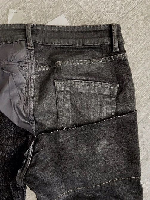 Rick Owens × Rick Owens Drkshdw NEW 🔥 TYRONE COMBO COLLAGE DENIM PHLEGETHON CARTI ASAP Size US 29 - 5 Thumbnail