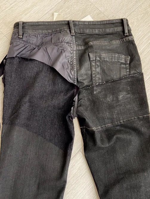 Rick Owens × Rick Owens Drkshdw NEW 🔥 TYRONE COMBO COLLAGE DENIM PHLEGETHON CARTI ASAP Size US 29 - 8 Thumbnail