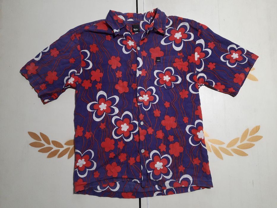 Mossimo Mossimo Hawaiian Floral Shirt Vintage Grailed