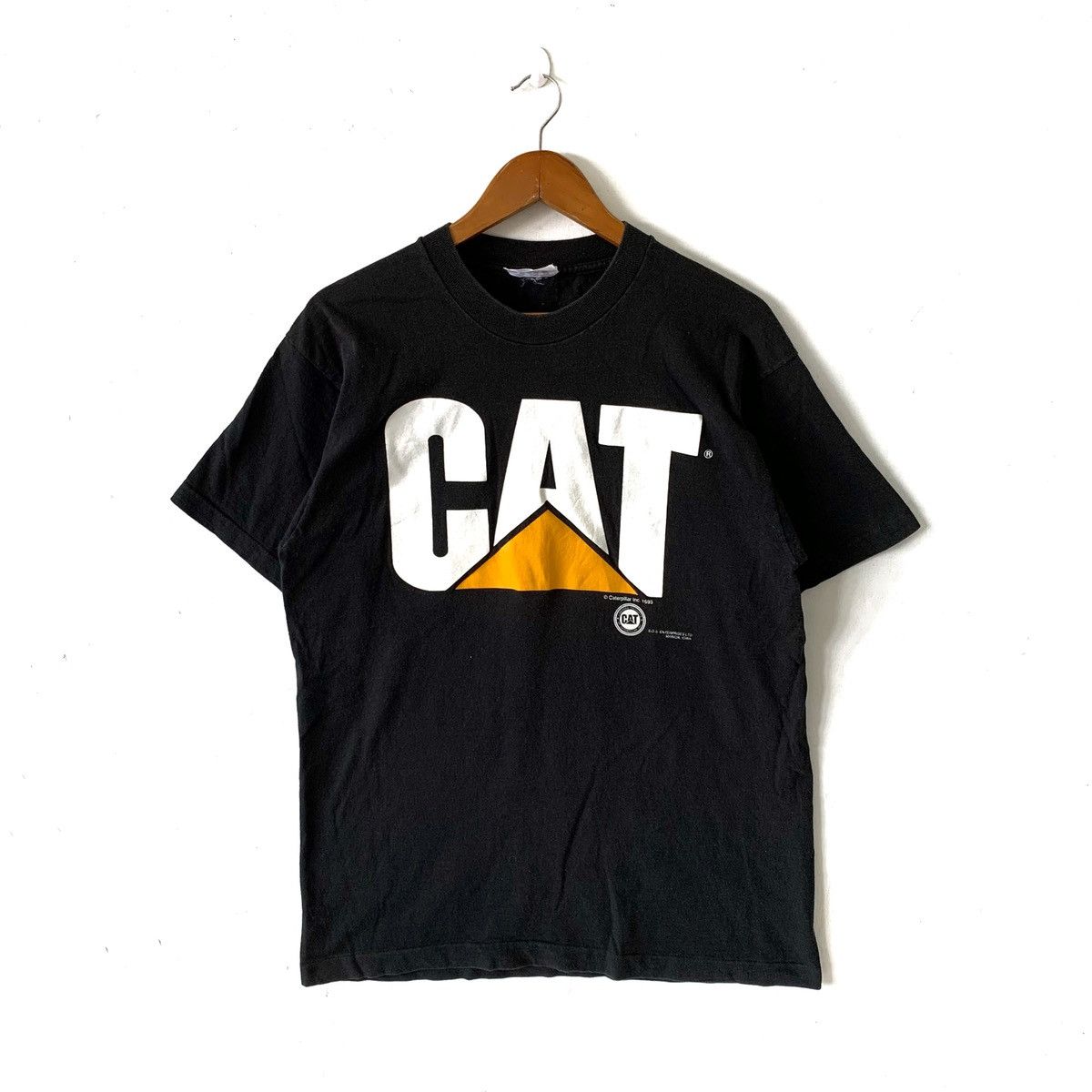 Vintage 90s CAT Caterpillar Made In Usa Tshirt