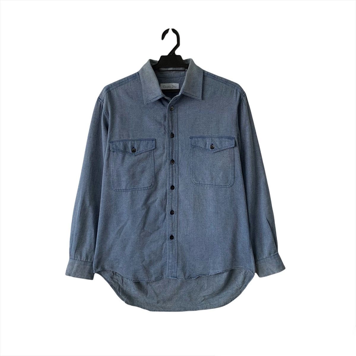 Christian Dior Monsieur Christian Dior Denim Shirts Size US M / EU 48-50 / 2 - 1 Thumbnail