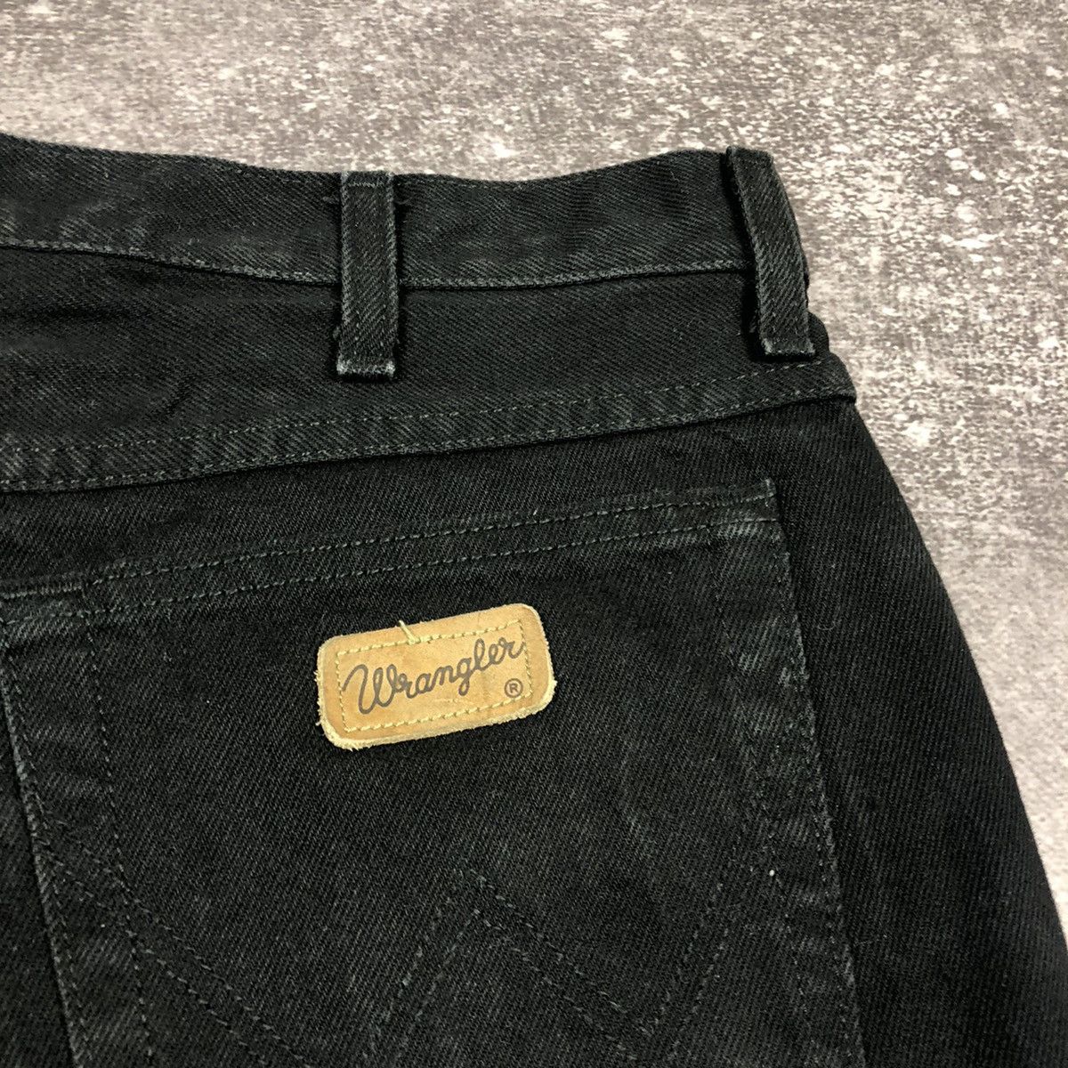 Vintage Vintage Wrangler Black Denim Jeans Size US 36 / EU 52 - 11 Thumbnail