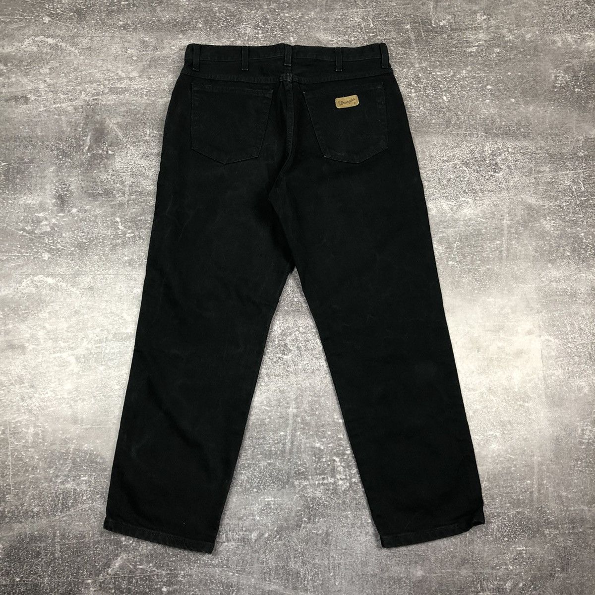 Vintage Vintage Wrangler Black Denim Jeans Size US 36 / EU 52 - 1 Thumbnail