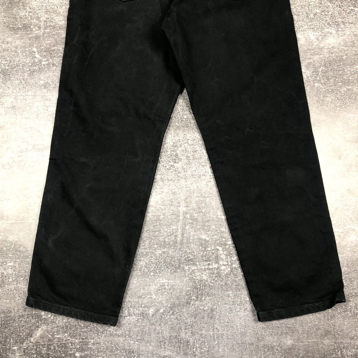 Vintage Vintage Wrangler Black Denim Jeans Size US 36 / EU 52 - 3 Thumbnail