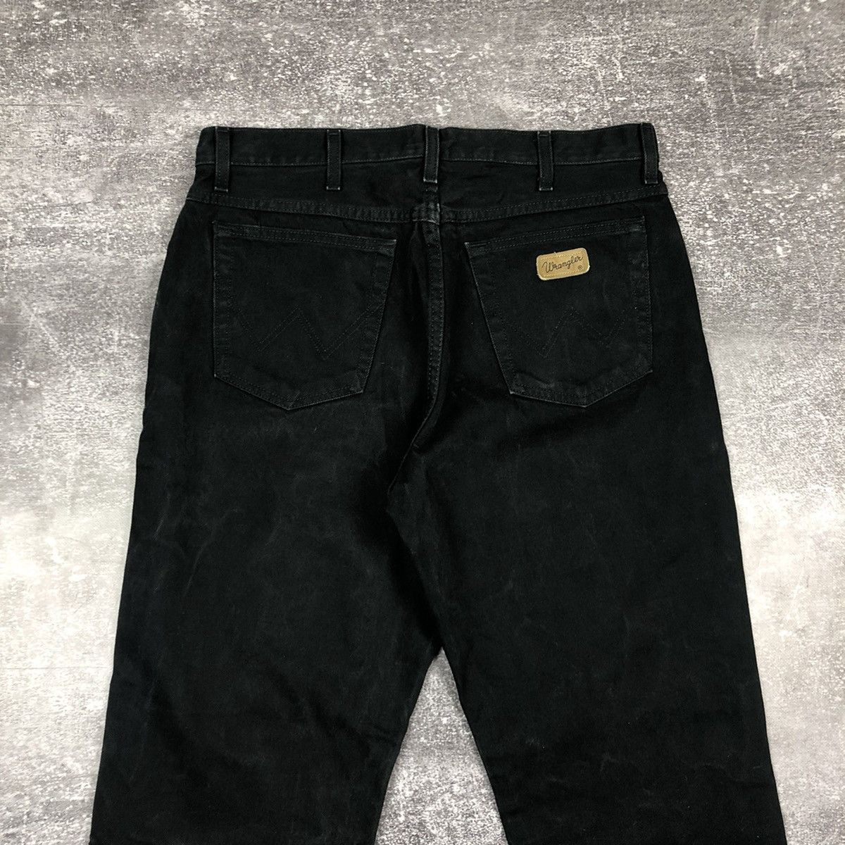 Vintage Vintage Wrangler Black Denim Jeans Size US 36 / EU 52 - 2 Thumbnail