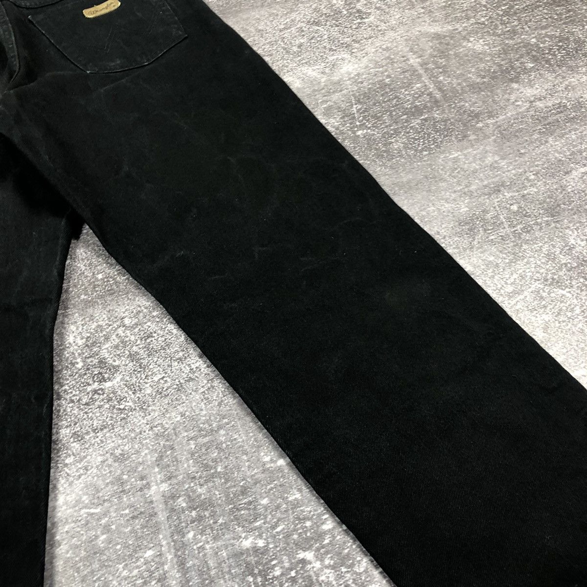 Vintage Vintage Wrangler Black Denim Jeans Size US 36 / EU 52 - 12 Thumbnail