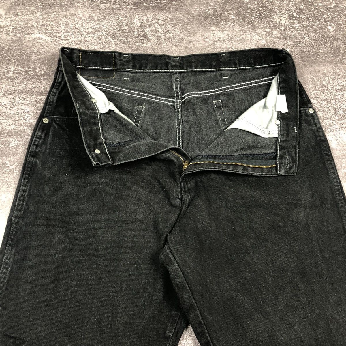 Vintage Vintage Wrangler Jeans Denim Grey Size US 36 / EU 52 - 7 Thumbnail