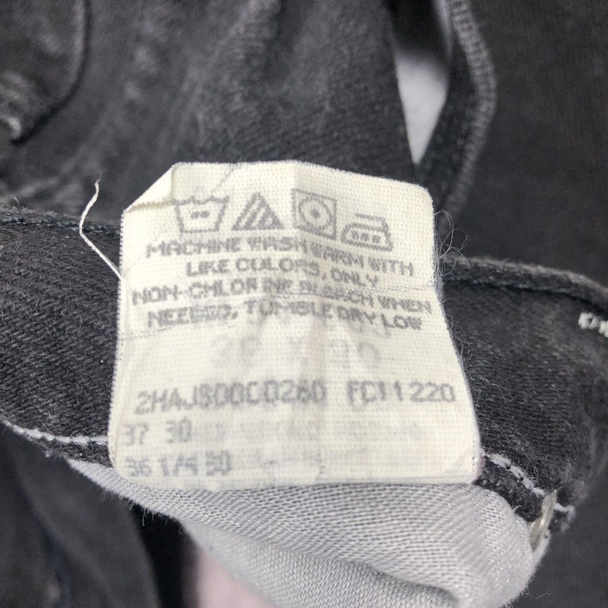 Vintage Vintage Wrangler Jeans Denim Grey Size US 36 / EU 52 - 10 Thumbnail