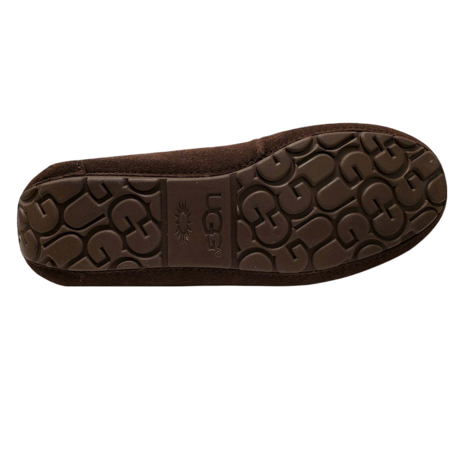 Ugg UGG Mens Olsen Slip-on Moc Toe Slippers Suede Espresso Brown Size US 8.5 / EU 41-42 - 3 Thumbnail