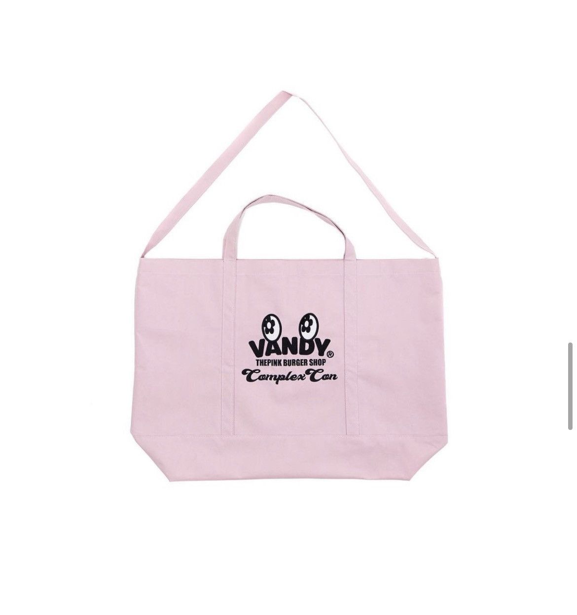 Vandy The Pink Tote Bag / Huge Tote Bag / Complexcon Tote Bag