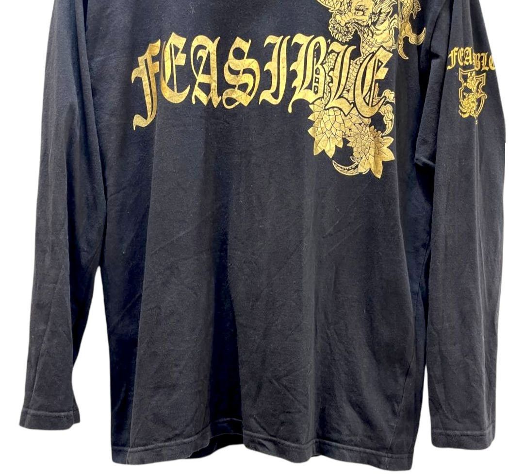 Dragonfly × Japanese Brand × Vintage GOLD DRAGON FEASIBLE SPACE OPERA TATTOO STYLE 100%COTTON Size US M / EU 48-50 / 2 - 6 Thumbnail