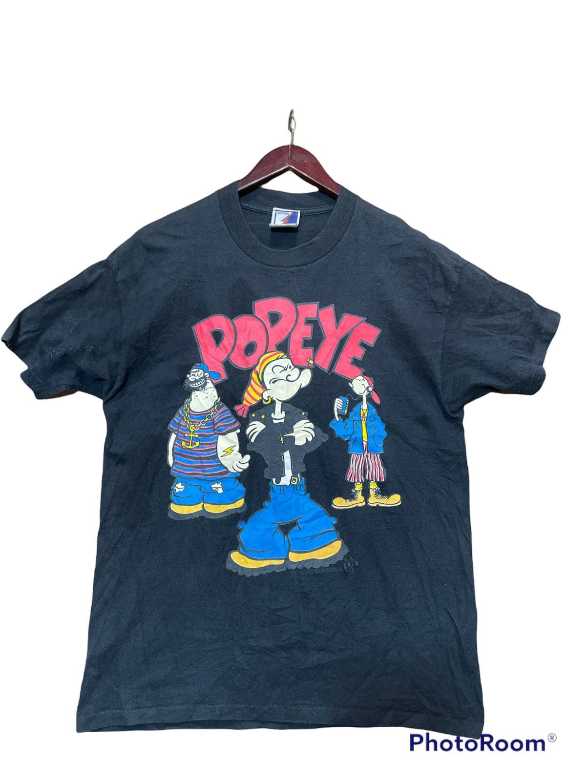 Cartoon Network × Vintage Vintage Rare Popeye Distressed Size US L / EU 52-54 / 3 - 1 Thumbnail