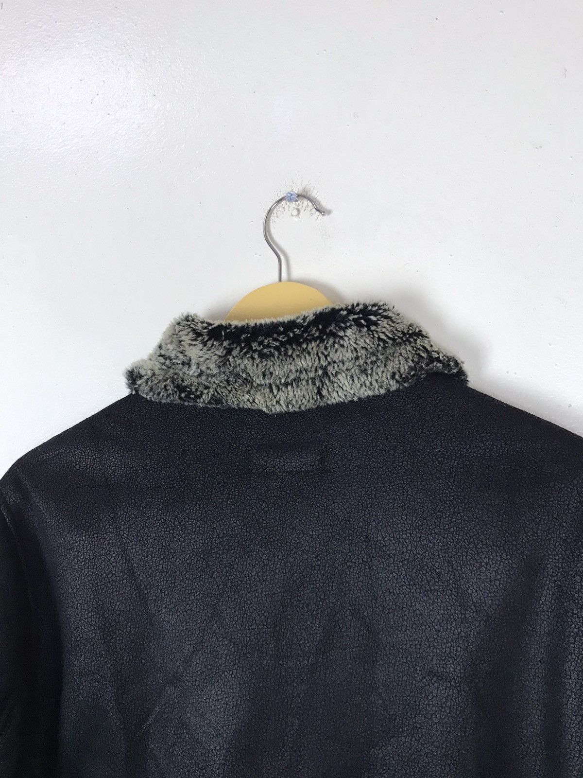 Japanese Brand Vintage Pazzo Denim Store Sherpa Acrylic Winter Jacket Size US S / EU 44-46 / 1 - 10 Thumbnail