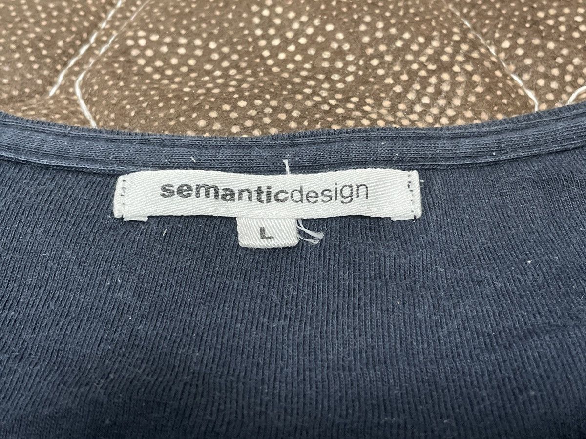 Japanese Brand Rare Semantic Design All over Print Tee Size US L / EU 52-54 / 3 - 3 Thumbnail