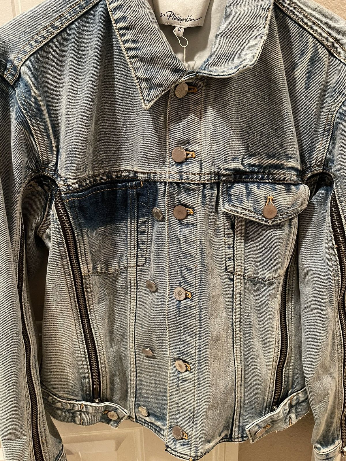 3.1 Phillip Lim 3.1 Phillip Lim Denim Jacket Size M / US 6-8 / IT 42-44 - 5 Thumbnail