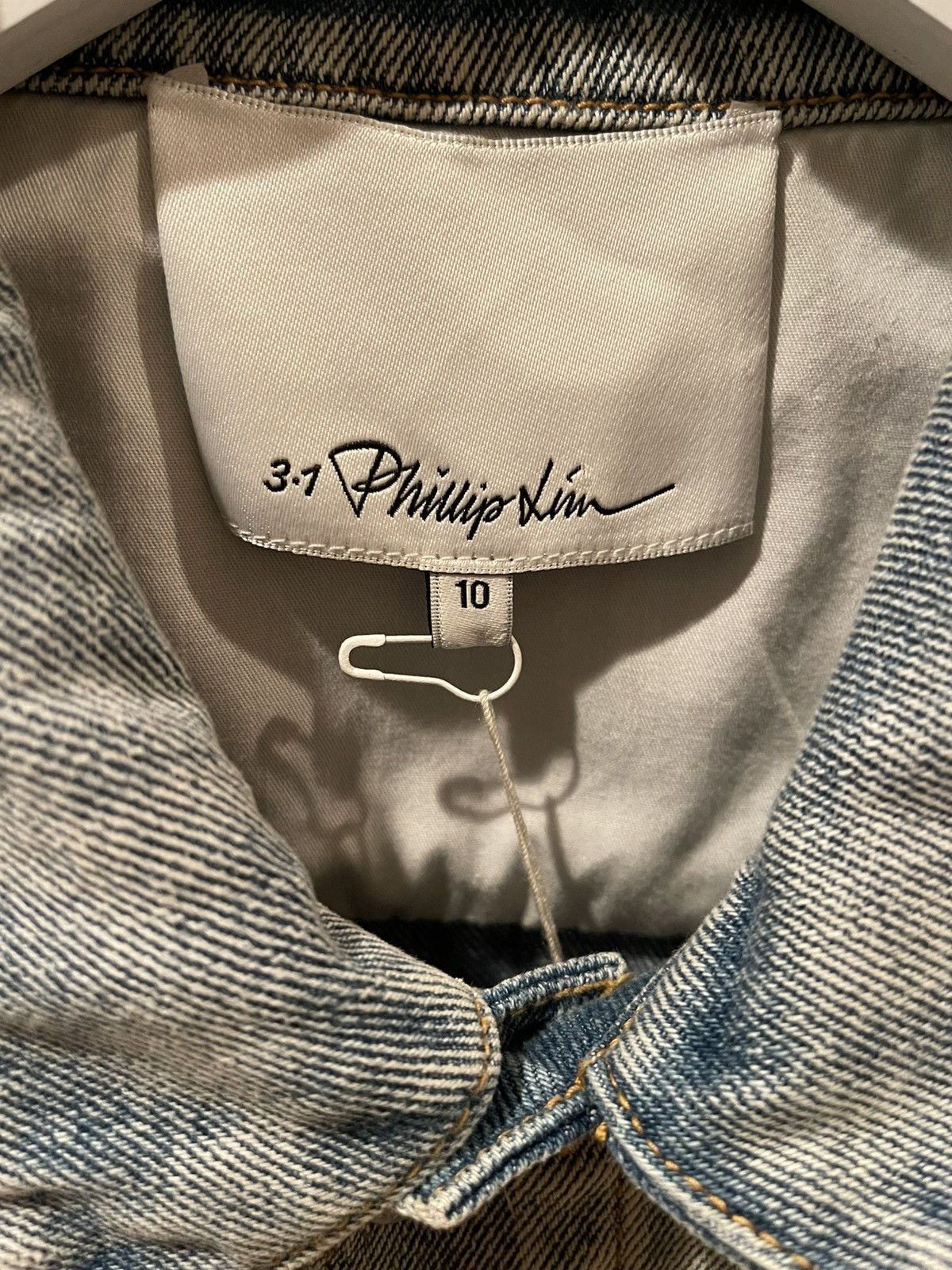3.1 Phillip Lim 3.1 Phillip Lim Denim Jacket Size M / US 6-8 / IT 42-44 - 3 Thumbnail