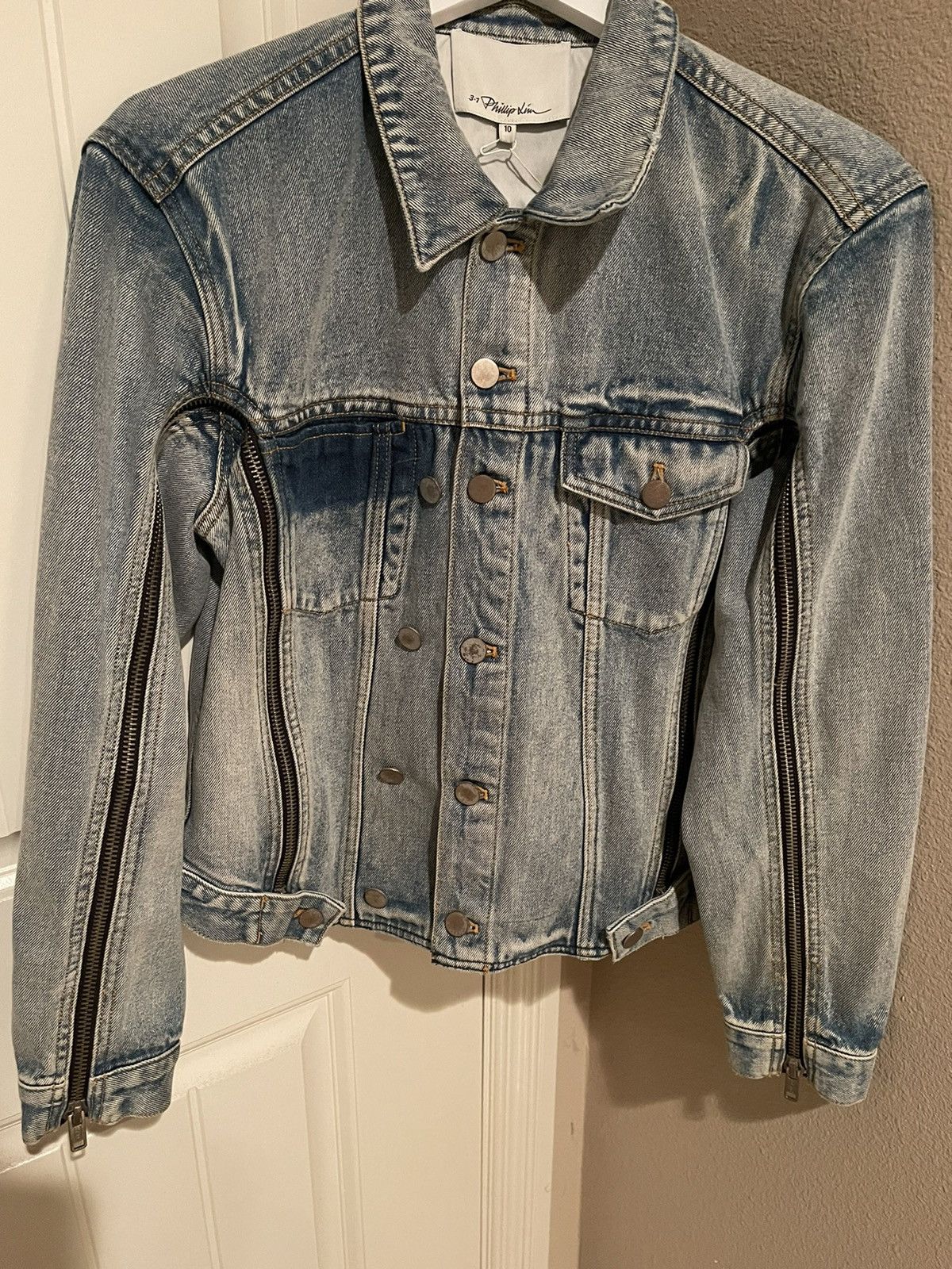 3.1 Phillip Lim 3.1 Phillip Lim Denim Jacket Size M / US 6-8 / IT 42-44 - 1 Thumbnail
