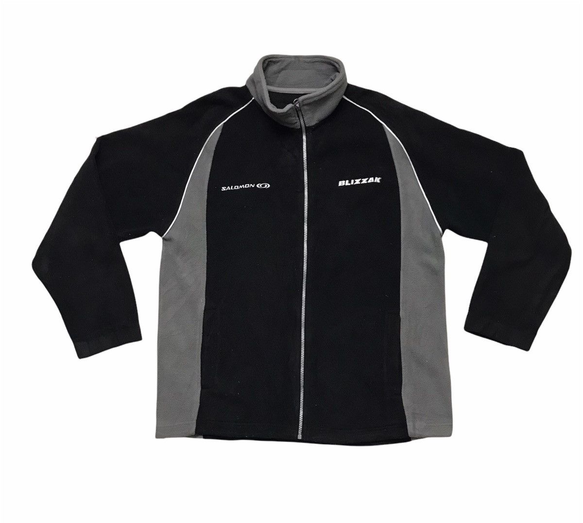 Salomon × Sports Specialties × Vintage Salomon Blizzak Bridgestone fleece zipper jacket Size US L / EU 52-54 / 3 - 5 Thumbnail