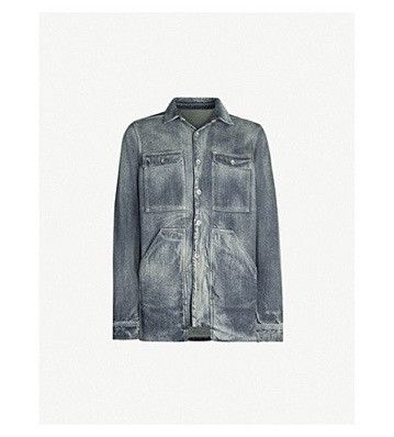 Rick Owens ‘19 Hustler Cargo Pocket Shirt Size US L / EU 52-54 / 3 - 8 Thumbnail
