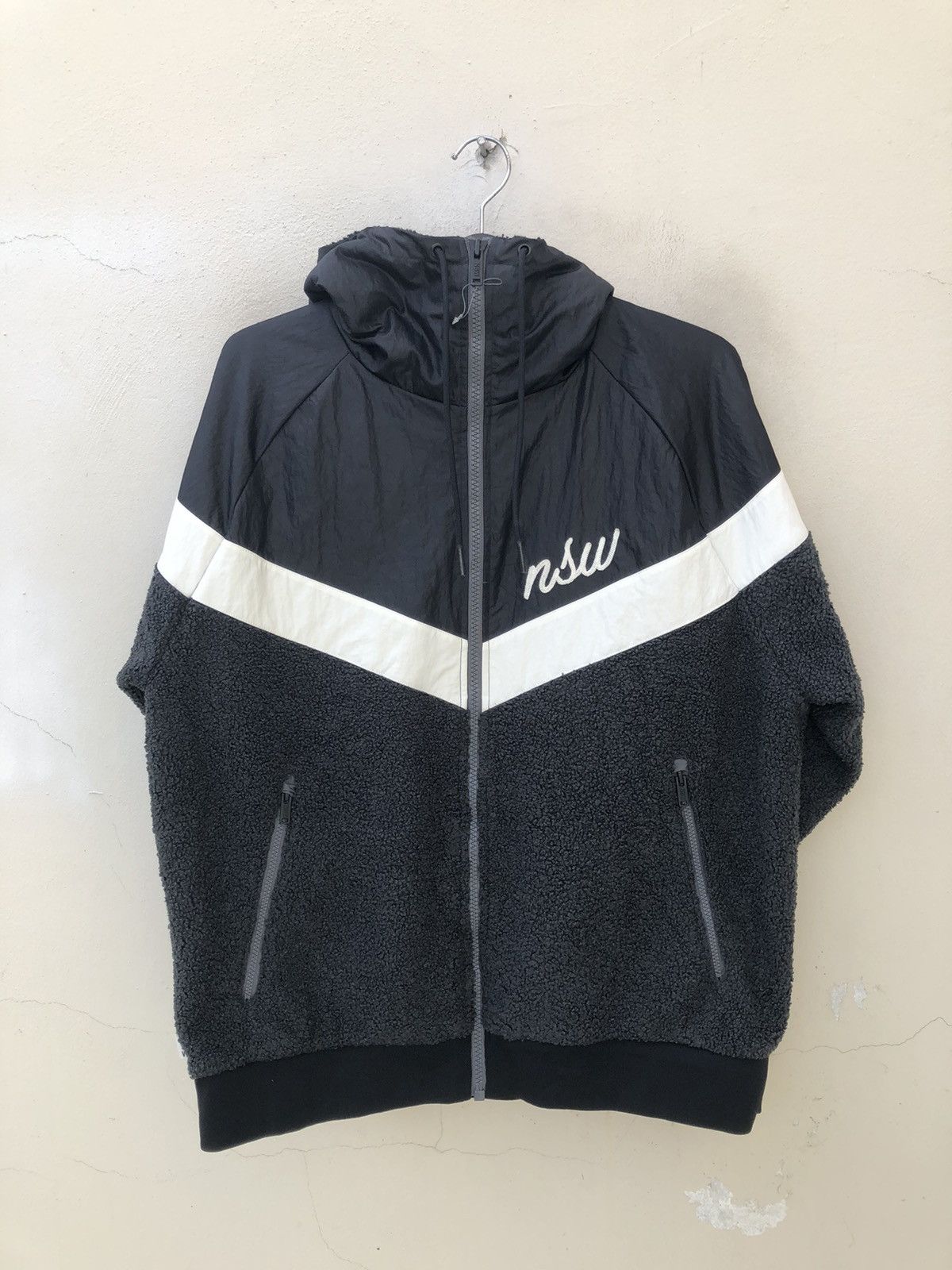 Nike Nike NSW Heavy Hybrid Fleece Hoodie Jacket Size US XXL / EU 58 / 5 - 6 Thumbnail