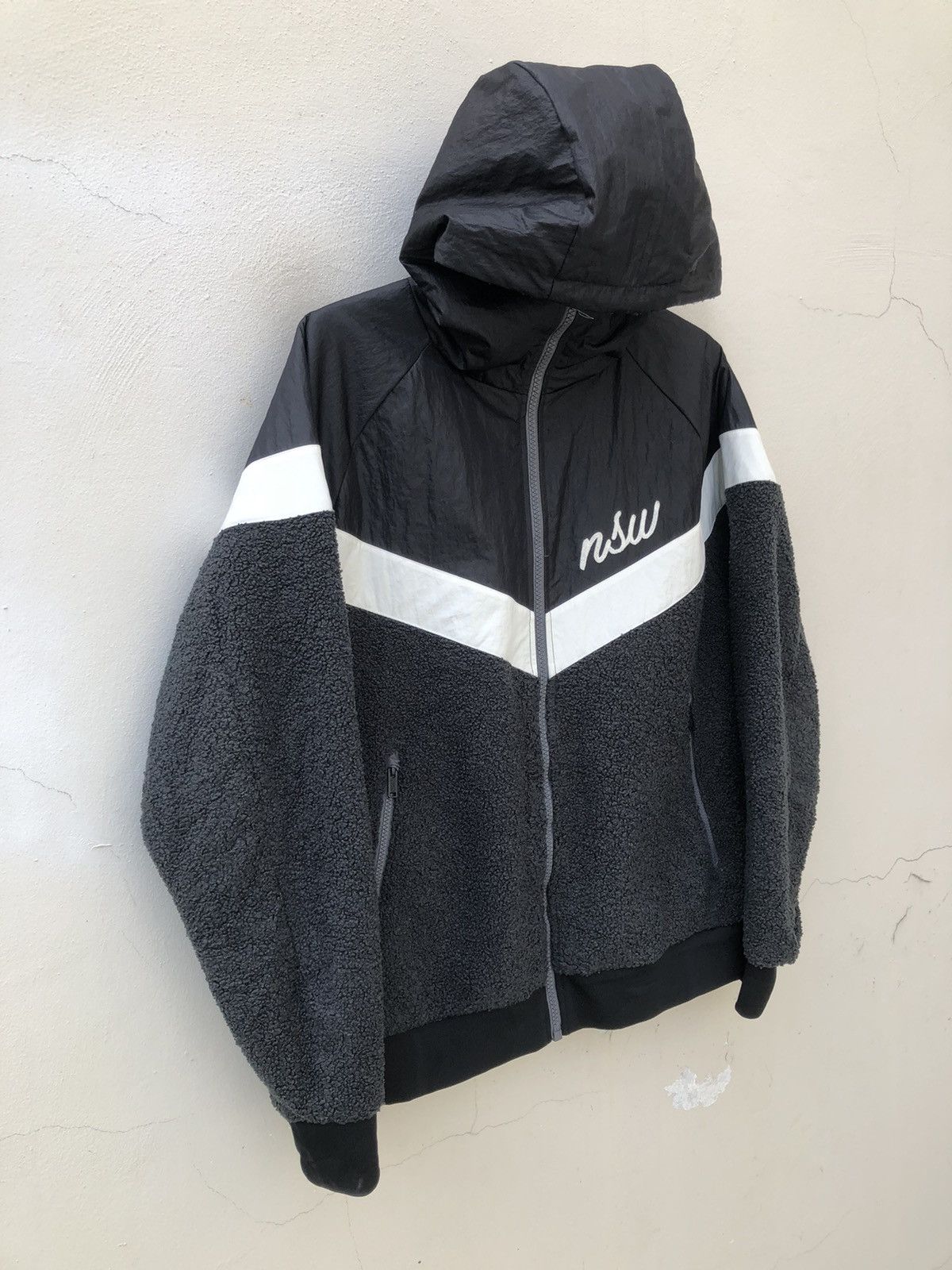 Nike Nike NSW Heavy Hybrid Fleece Hoodie Jacket Size US XXL / EU 58 / 5 - 2 Thumbnail