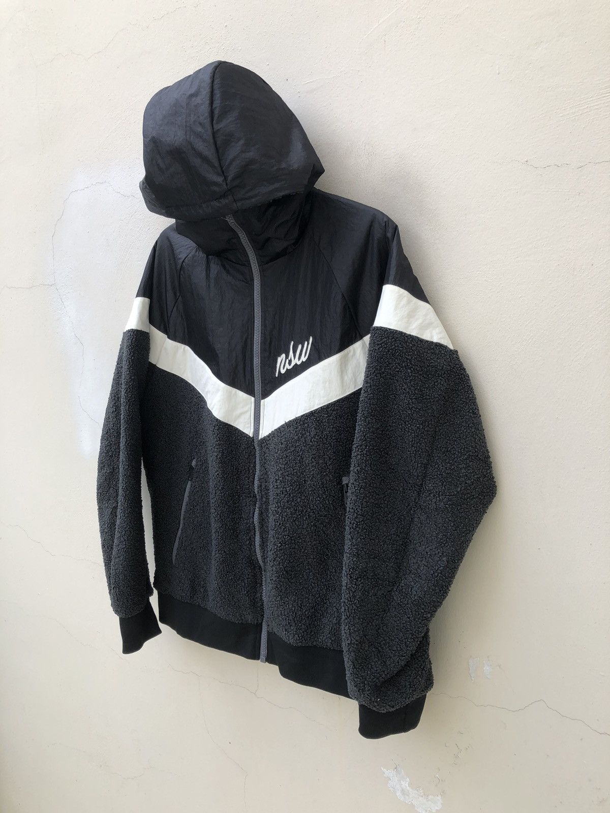 Nike Nike NSW Heavy Hybrid Fleece Hoodie Jacket Size US XXL / EU 58 / 5 - 3 Thumbnail