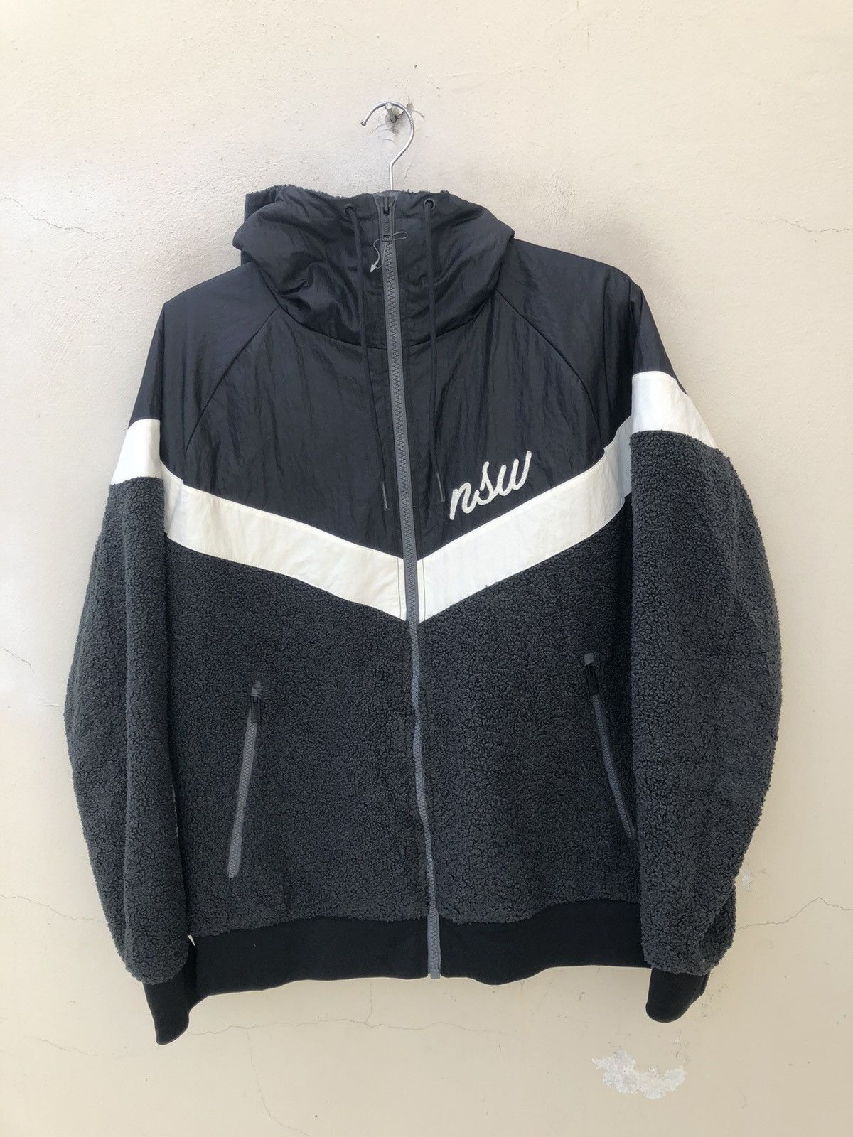Nike Nike NSW Heavy Hybrid Fleece Hoodie Jacket Size US XXL / EU 58 / 5 - 4 Thumbnail