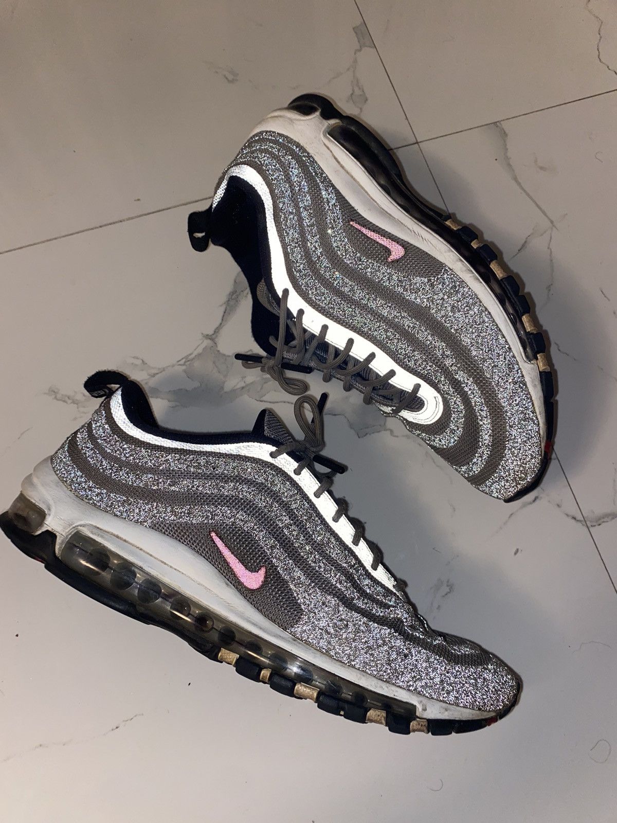 air max 97 swarovski silver