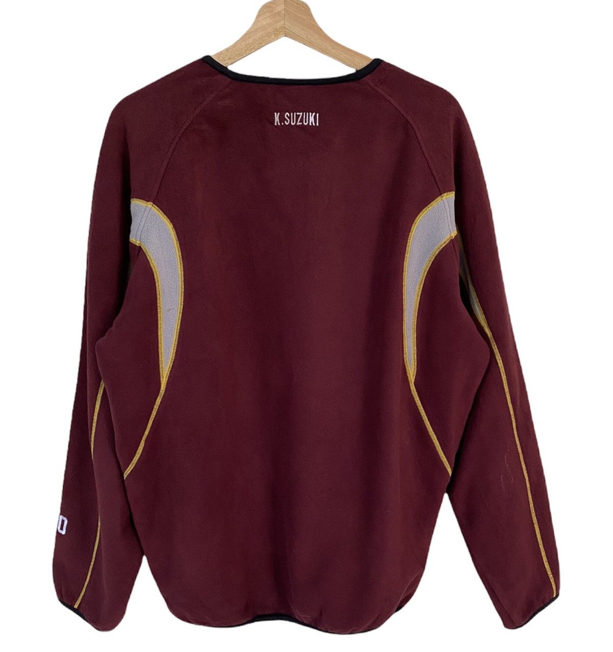 Mizuno Vintage K.SUZUKI Japan Baseball Longsleeve Jersey Size US L / EU 52-54 / 3 - 4 Thumbnail