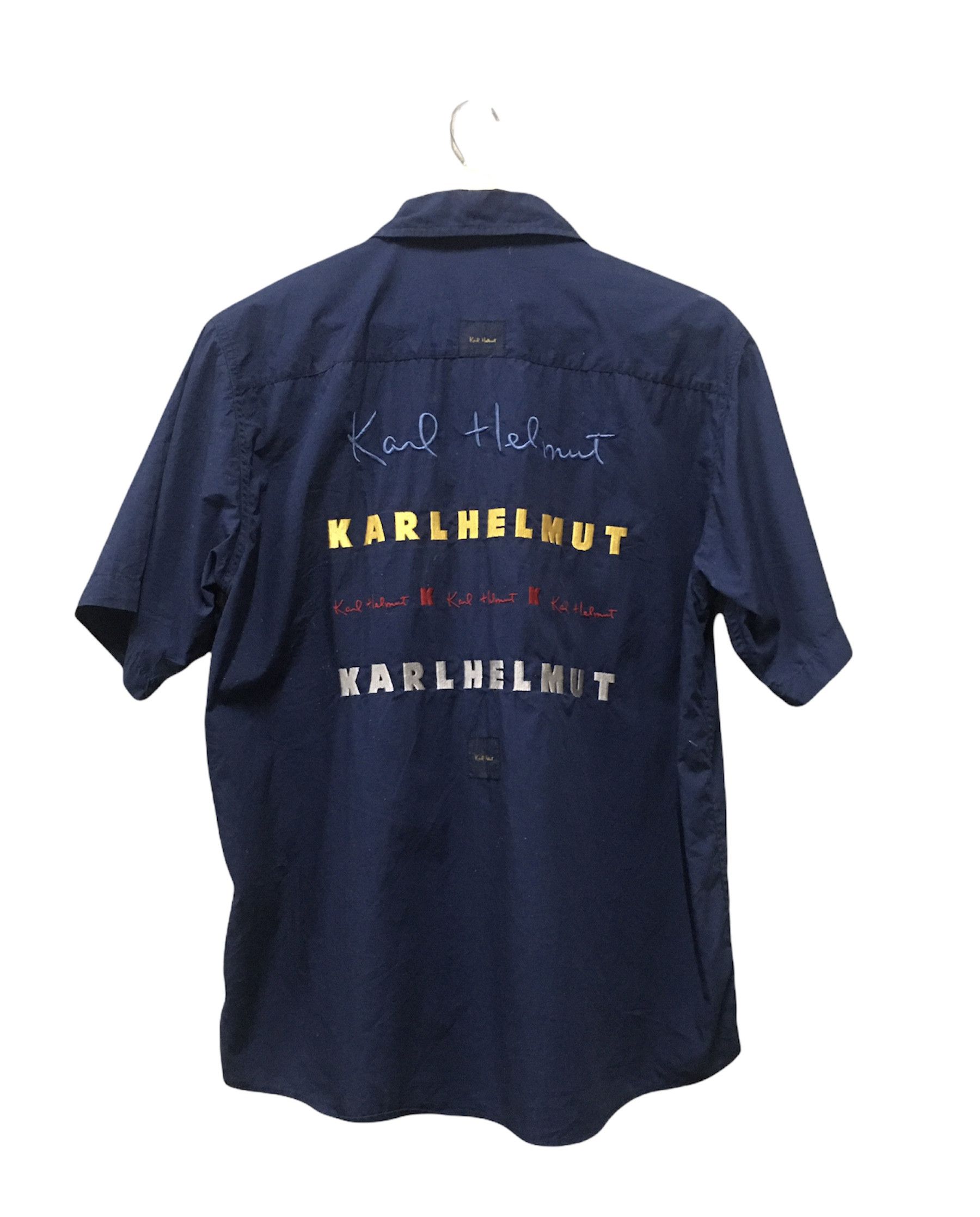 Vintage Karl Helmut Zipper Polo Shirt