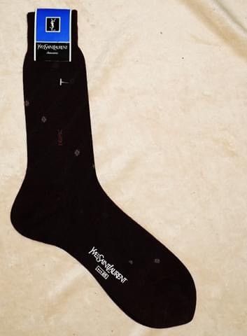 Yves Saint Laurent Y$L- Yves Saint Laurent Socks & Sports Towel Size ONE SIZE - 2 Thumbnail