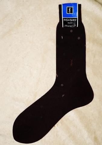 Yves Saint Laurent Y$L- Yves Saint Laurent Socks & Sports Towel Size ONE SIZE - 3 Thumbnail