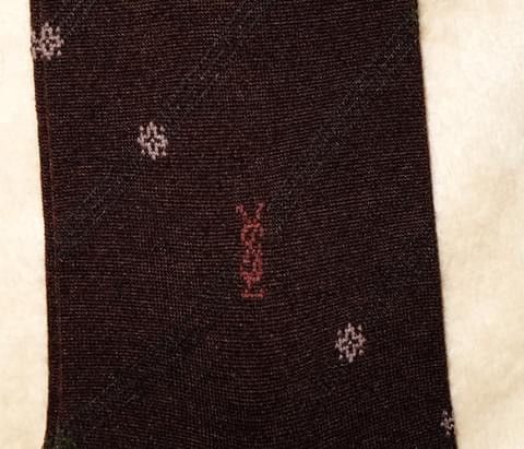 Yves Saint Laurent Y$L- Yves Saint Laurent Socks & Sports Towel Size ONE SIZE - 5 Thumbnail