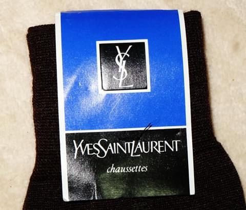 Yves Saint Laurent Y$L- Yves Saint Laurent Socks & Sports Towel Size ONE SIZE - 7 Thumbnail